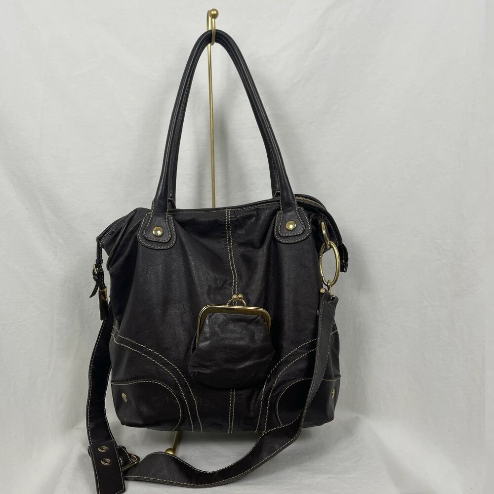 Dolce & Gabbana One Shoulder Leather Handbag (OS)